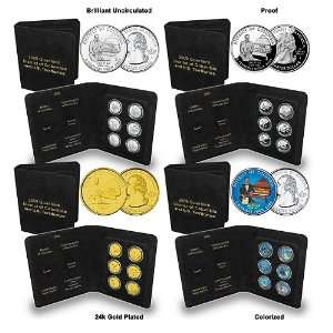   US Territories Quarters   Proof, BU, Color and 24K 