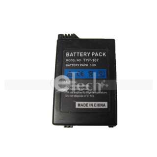 6V 1200mAh Battery Pack + Protector for Sony PSP 2000  