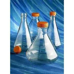  Corning 500mL Baffled Polycarbonate Erlenmeyer Flask with 