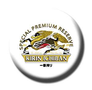 KIRIN ICHIBAN Japanese Beer Logo Fridge Magnet #3  