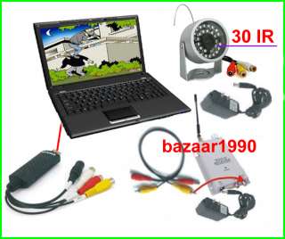 Wireless CCTV hidden Camera SPY camera 802+USB DVR  
