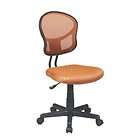 Office star OSP designs Seating Mesh Task Chair Orange EM39800 18 New