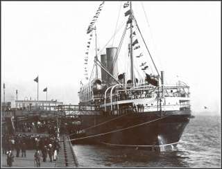    Empress Of Ireland, Docked, New Stern View, Liverpool, 1909  