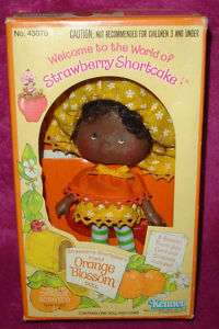 Vintage Strawberry Shortcake Orange Blossom Doll In Box  