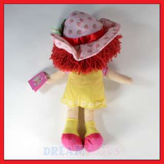 16.5 Strawberry Shortcake Yellow Dress Plush Doll  