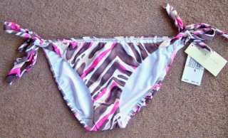 TRINA TURK signature swimsuit string bikini bottom NEW  