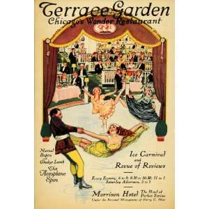  1918 Ad Terrace Garden Restaurant Morrison Hotel Dance 
