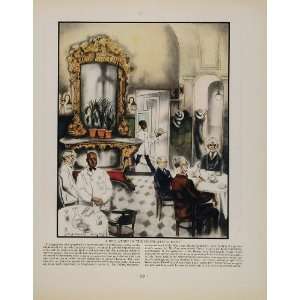   House of Representatives Restaurant   Original Print