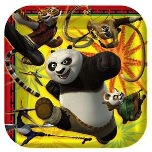 Kung Fu Panda 2 Birthday Party Supply Deluxe Set (8)  