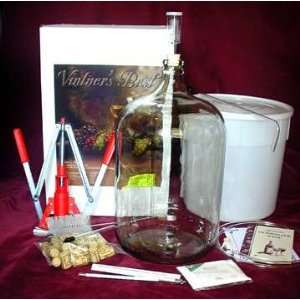  Deluxe Wine Making Kit (High Quality and Durable Wine Kit 