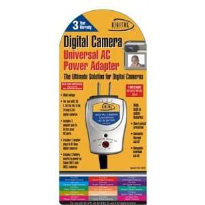  Digital Concepts Digital Camera Universal AC Power Adapter 
