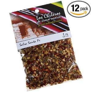 Los Chileros Salsa Santa Fe Mix (Red & Green), 1 Ounce Packages (Pack 