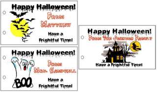 10 Halloween Themed Lollipop Favor Tags
