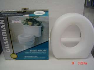 GUARDIAN ELEVATED TOILET SEAT 30250  