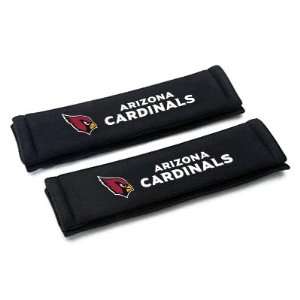   NFL Team Arizona Cardinals Seat Belt Shoulder Pads, Pair Automotive