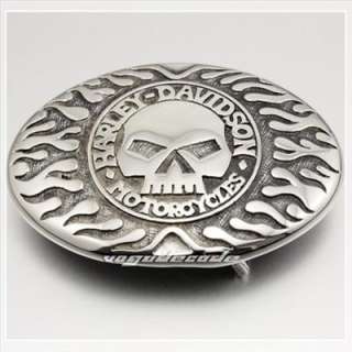 Cool Solid 316L Stainless Steel Skull Belt Buckle Q25  