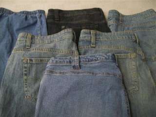 Plus Size Lot of 6 Womens Nice Jeans Denim Pants Size 2XL 18/20 
