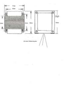 Transformer Tube Pream Upgrade Dynaco 110~120~230~240V  