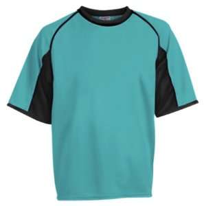   Accelerator Custom Soccer Jerseys 104 TEAL/BLACK YM