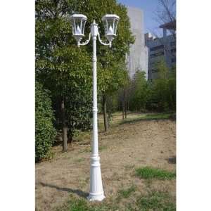 Gamasonic GS 94D 7.75 Foot Tall Victorian Solar Lamp Post 