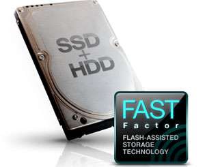   of solid state memory with the storage benefits of a hard disk drive