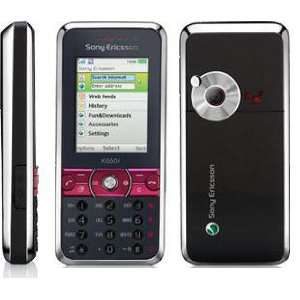  Sony Ericsson K660I Black Phone (Unlocked, Intl. Version 