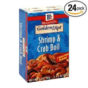 McCormick Shrimp & Crab Boil Spice, 3 Ounce Units (Pack of 24)  