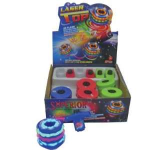   Vision Led Lighted Spinning Top With Sound (08 0265)