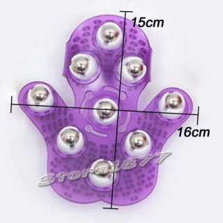 New Hand hold Roller Rolling Joint Glove Massager Q010L  