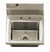 Lambertson WallMount 16g Stainless Wash Sink HS 9 D WF  