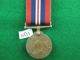 Rare British India WW2 War Medal 1939 45 UnNamed   