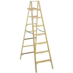  Werner W366 Wood Stepladder, 6 Foot