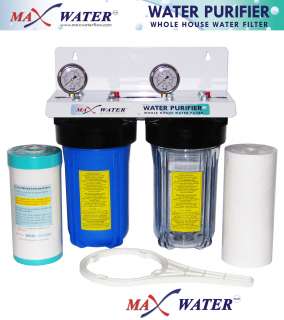   Water Filtration System Clear 10x 4.5 for Municipal & Well Water
