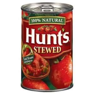 Hunts 100% Natural Stewed Tomatoes 14.5 oz  Grocery 