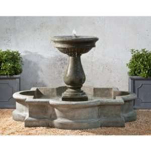   International Sintra Cast Stone Fountain Patio, Lawn & Garden