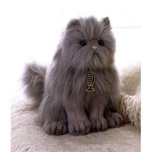  Cat Persian Sitting Stuffed Plush Animal Toys & Games