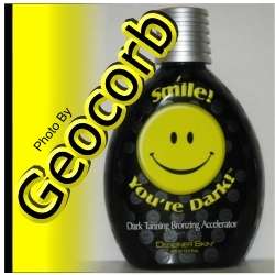 NEW Designer Skin SMILE Youre Dark Tanning Bed Lotion 895531000717 