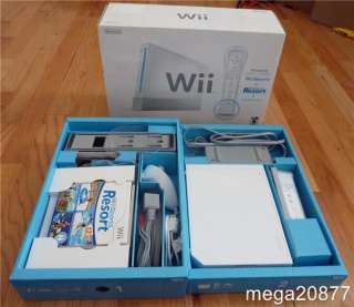 Nintendo Wii White console Wii Sports Resort system 4.2 0045496880019 