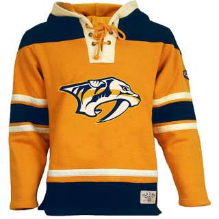 Old Time Hockey Nashville Predators Home Lace Hooded Sweatshirt  