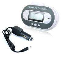Wireless FM Transmitter+USB Car Charger For /MP4 Player Radio 