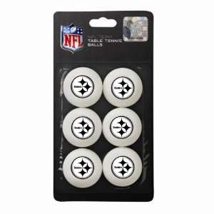    Pittsburgh Steelers Nfl Table Tennis Balls (6Pc)