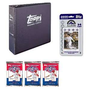  Topps Colorado Rockies 2008 Team Set With Topps 3 Ring 