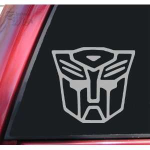 Transformers Autobot Style #2 Vinyl Decal Sticker   Grey