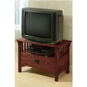  Craftsman Standard Tv Stand Stationary Larg Macintosh Oak 