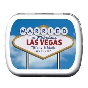  Las Vegas Themed Personalized Mint Tins Health & Personal 