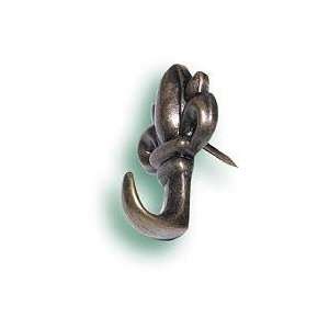   10 Hillman Fleur de Lis Push Pin Hangers (122261)