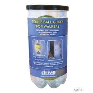   Tennis Ball Glides with Replaceable Glide Pads