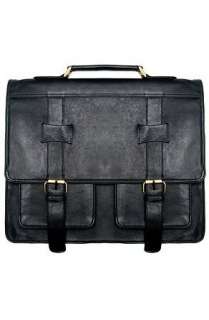  Flud Watches The Transitional Lux Messenger Bag in Black 