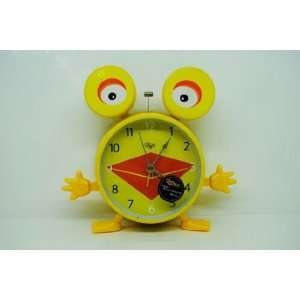   Lovely Cartoon Twin Bell Alarm Clock,eyes Can Move