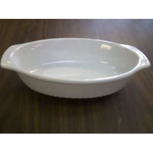  TBC Oven Safe White Casserole Dish 8 Oval Bakeware. Safe 